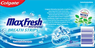 Colgate Max Fresh Toothpaste with Mini Breath Strips Cool Mint 2 Pack - 2-6.3 Oz - Image 6