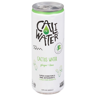 Caliwater Cactus Water Ginger Lime -12 Fl. Oz. - Image 3