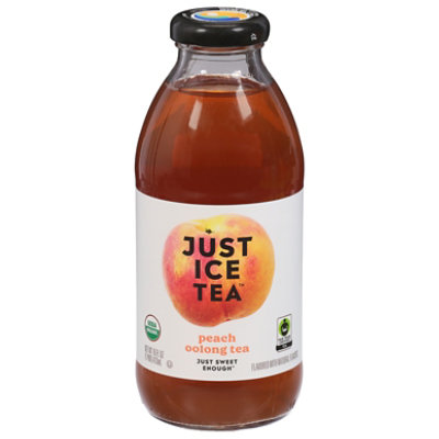 Eat The Change Just Ice Tea Peach Oolong Organic - 16 Fl. Oz. - Image 3