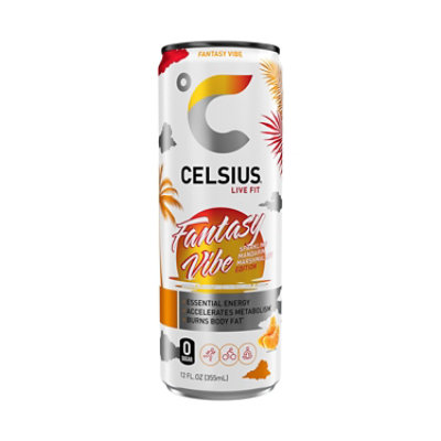 Celsius Fantasy Vibe - 12 Fl. Oz. - Image 1