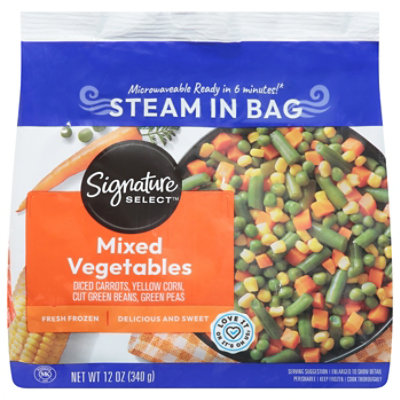 Signature SELECT Vegetable Mix Steamable - 12 Oz