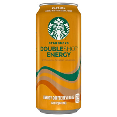 Starbucks Energy Doubleshot Caramel Coffee Beverage - 15 FZ - Image 1