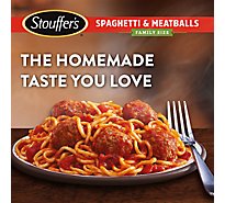 Stouffer's Family Size Spaghetti And Meatballs Frozen Entree Box - 30 Oz
