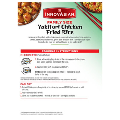 InnovAsian Yakitori Chicken Fried Rice - 36 Oz - Image 7