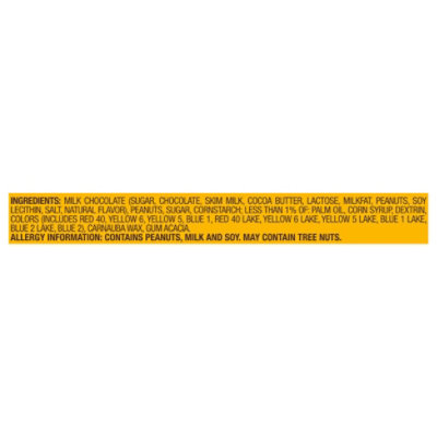 M&M'S Limited Edition Peanut Butter Milk Chocolate Candy Featuring Purple Candy Bag - 1.74 Oz - Image 5