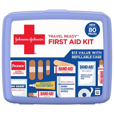 J&j Travel Ready 80ct First Aid Kit - EA - Image 3