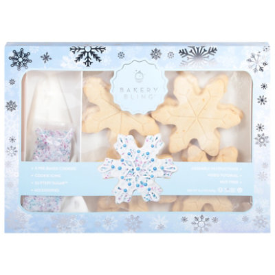 Snowflake Cookie Kit - 15.5 Oz - Image 3