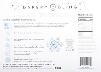 Snowflake Cookie Kit - 15.5 Oz - Image 6