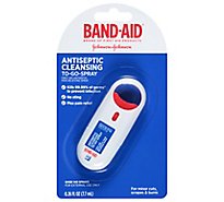 Band-Aid First Aid Antiseptic Cleansing To-Go-Spray - 26 Fl.Oz.