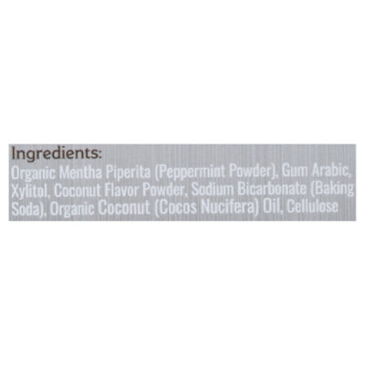 Dr Gingers Healthcare Products Llc Coconut Mouthwash Tablet - 60 Count - Image 3