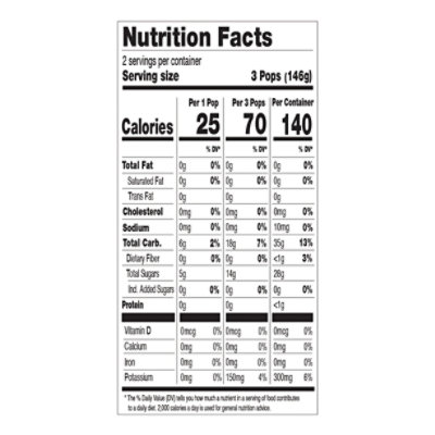 GoodPop Organic Assorted Fruit Pops Multipack - 6-9.9 Fl. Oz. - Image 4