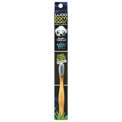 Woobamboo Supersoft Zero Waste Toothbrush - 1 Each - Image 3