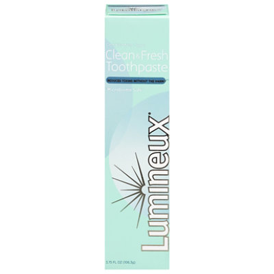 Lumineux Clean And Fresh Toothpaste - 3.75 Oz - Image 1