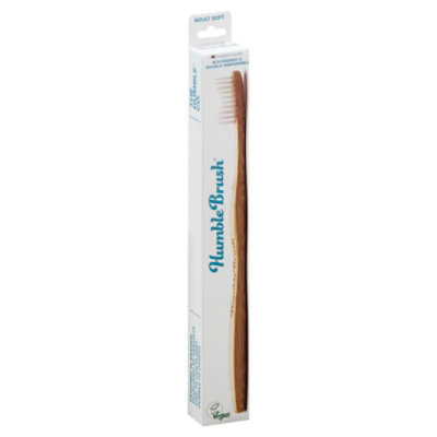 The Humble Co Adult Soft White Toothbrush - Each - Image 1