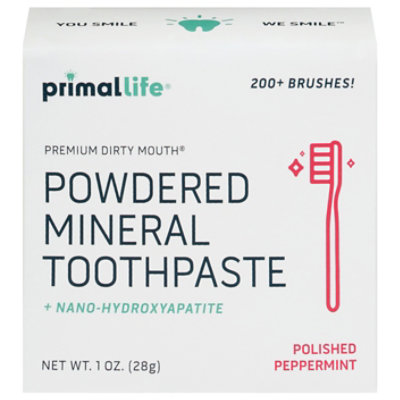 Primal Life Organics Peppermint Toothpowder - 1 Oz - Image 1