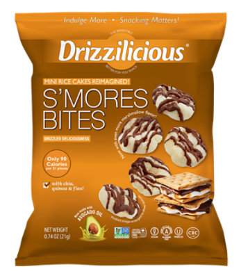 Drizzilicious Drizzled Smores Rice Crisp - 0.74 Oz - Image 1
