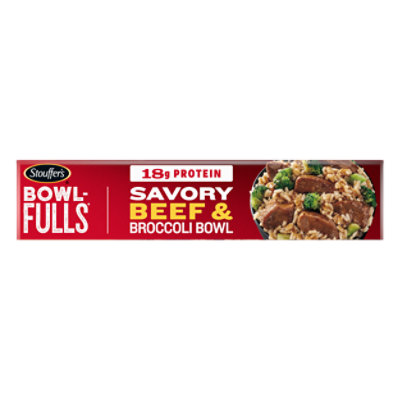 Stouffer's Bowl Fulls Savory Beef And Broccoli Bowl Frozen Meal - 13.5 Oz - Image 5