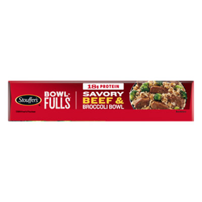 Stouffer's Bowl Fulls Savory Beef And Broccoli Bowl Frozen Meal - 13.5 Oz - Image 3