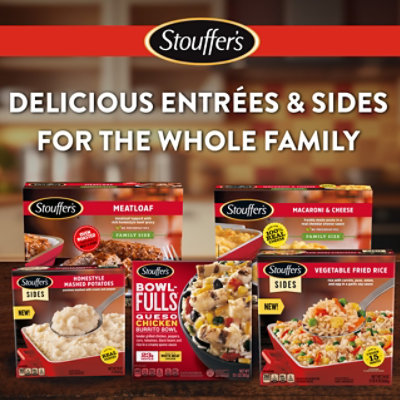 Stouffer's Full Bowls Queso Chicken Burrito Bowl Frozen Meal - 13.5 Oz - Image 3