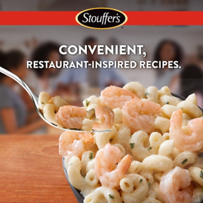 Stouffer's Mac Fulls Creamy Garlic Shrimp Mac And Cheese Bowl Frozen Meal - 13 Oz - Image 2