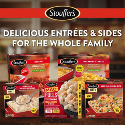 Stouffer's Mac Fulls Creamy Garlic Shrimp Mac And Cheese Bowl Frozen Meal - 13 Oz - Image 3