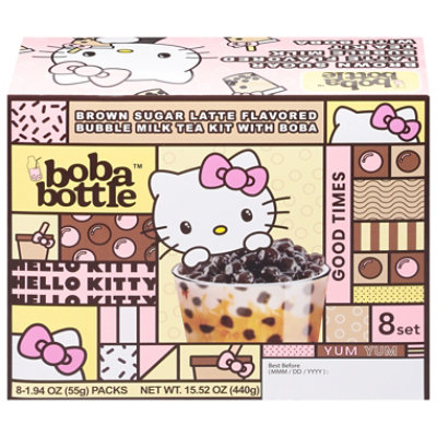 Asha Bubble Milk Tea With Brown Boba - 15.52 Oz - Image 3