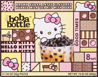 Asha Bubble Milk Tea With Brown Boba - 15.52 Oz - Image 6