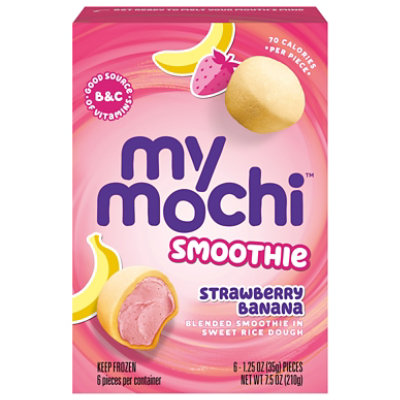 My Mochi Strawberry Banana Smoothie Incredibites Ice Cream - 6-1.25 Oz - Image 3