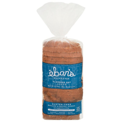 Eban's Gluten Free Flaxseed Oat Bread - 26 Oz - Image 3