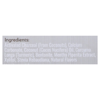Dr. Ginger's White Charcoal Toothpaste Tablets - 60 Count - Image 3
