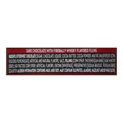 Turin Dark Chocolate Fireball Whiskey Tube - 7.05 Oz - Image 5