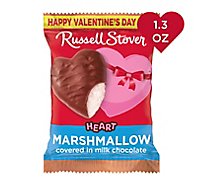 Russell Stover Valentines Day Milk Chocolate Marshmallow Heart - 1.3 Oz