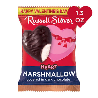 Russel Stover Dark Marshmallow Heart - 1.3 Oz - Image 1