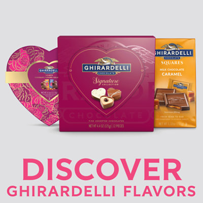 Ghirardelli Collection Pralines Square Gift Box - 4.4 Oz - Image 2