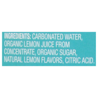 O Organics Italian Soda Lemon - 750 Ml - Image 1