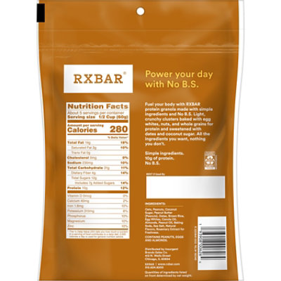 RXBAR AM Peanut Butter Granola - 10.5 Oz - Image 6