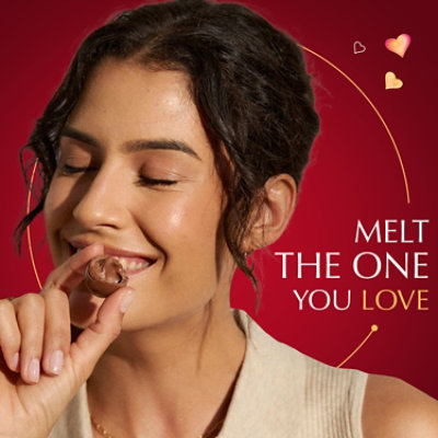 Lindt LINDOR Valentines Milk Chocolate Candy Truffles Friend Heart Gift Box - 3 oz. - Image 3