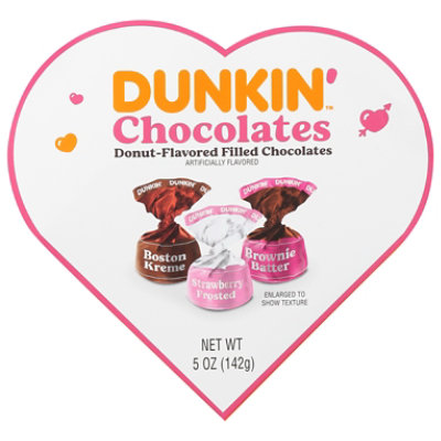 Dunkin Chocolates Heart Box - 5 Oz - Image 3