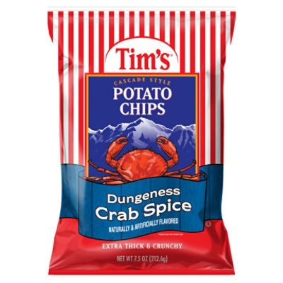 Tims Dungeness Crab Chips - 7.5 Oz - Image 3