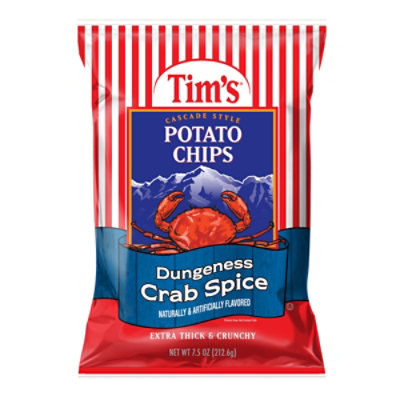 Tims Dungeness Crab Chips - 7.5 Oz - Image 2