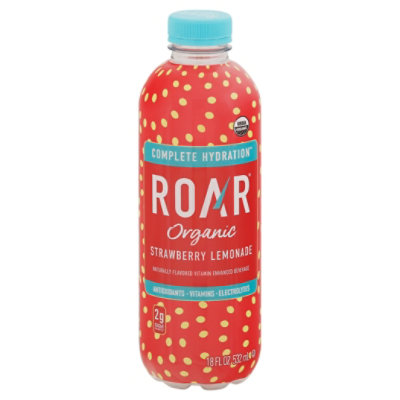 Roar Beverage Strawberry Lemonade - 18 Fl. Oz. - Image 3