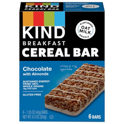 KIND Dark Chocolate With Almond Cereal Bar - 6-1.55 Oz
