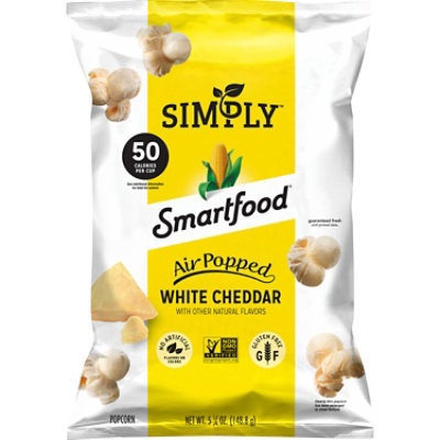 Smartfood Simply White Cheddar - 5.25 Oz - Image 1