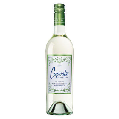 Cupcake Citrus Kissed Pinot Grigio Wine - 750 Ml - Image 1