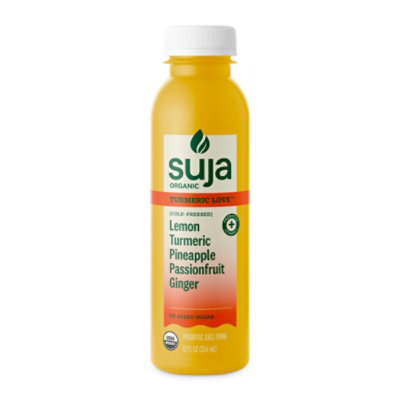Suja Organic Turmeric Love Cold Pressed Juice Drink - 12 Fl. Oz.