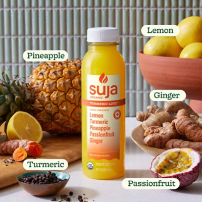 Suja Organic Turmeric Love Cold Pressed Juice Drink - 12 Fl. Oz. - Image 2