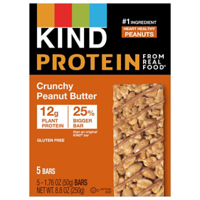 KIND Crunchy Peanut Butter Protein Bar - 8.8 Oz - Image 3