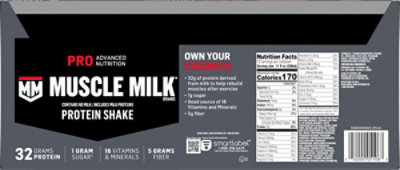 Muscle Milk Pro Series Ready To Drink Protein Shake Chocolate - 132 Fl. Oz. - Image 6