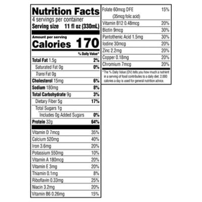 MUSCLE MILK PRO SERIES Ready To Drink Chocolate Peanut Butter Protein Shake - 4-11 Fl. Oz. - Image 3