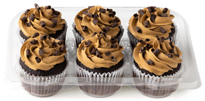 HERSHEY'S Chocolate Cupcakes 6 Count - Each - Image 1
